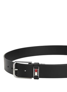 Ceinture Tommy Jeans Scanton noire pour homme
