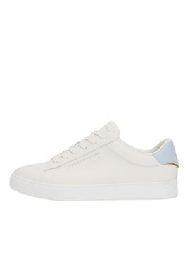 Chaussures Tommy Hilfiger Essential Court blanches pour femme