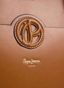 Sac Pepe Jeans Colbie Limited marron pour femme