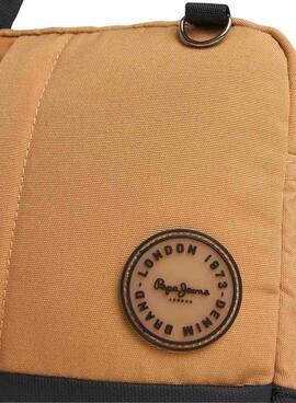 Sac à main Pepe Jeans Keene Core marron pour homme