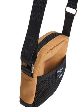 Sac à main Pepe Jeans Keene Core marron pour homme