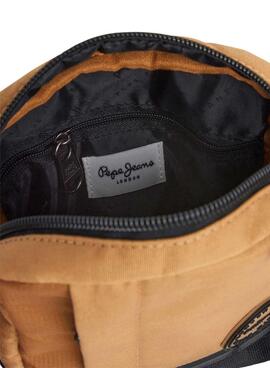Sac à main Pepe Jeans Keene Core marron pour homme