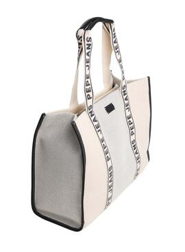 Sac Pepe Jeans Zenda Merit beige pour femme
