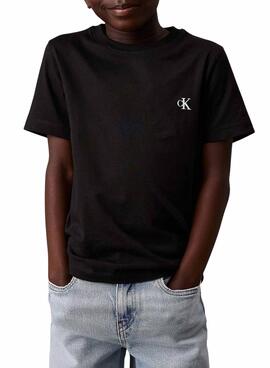 Maillots Calvin Klein Color Block blanc et noir