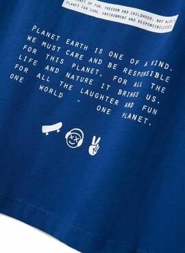 T-shirt Name It Bekaj bleue pour garçon