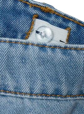 Pantalon en jean Name It Rose cargo pour fille