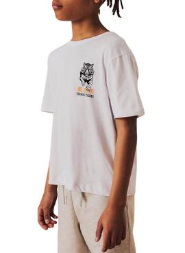T-shirt Name It Bennibo blanc pour garçon