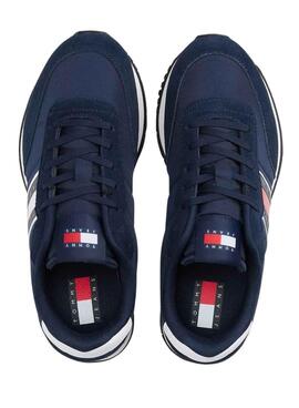 Chaussures Tommy Jeans Casual bleu marine pour homme