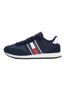 Chaussures Tommy Jeans Casual bleu marine pour homme