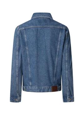 Veste Pepe Jeans Regular bleue pour femme