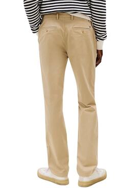Pantalon Tommy Hilfiger Denton beige pour homme