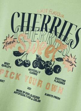 T-shirt Name It Bapol verte pour fille