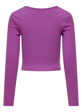 Top Only Enfants Nessa rose pour fille