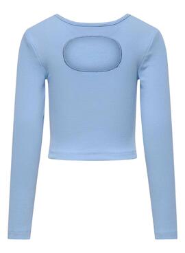 Top Only Enfants Nessa bleu pour fille