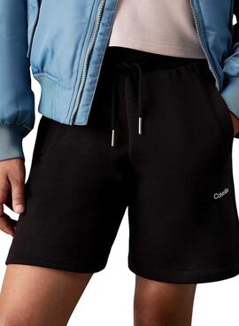 Bermudes Calvin Klein New Inst Logo noir
