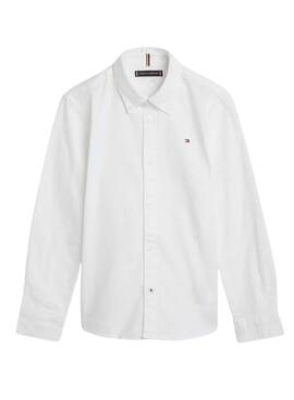 Chemise Tommy Hilfiger Strech Oxford blanc