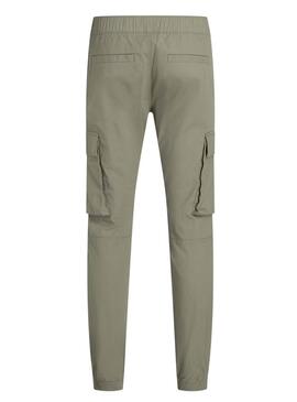 Pantalon Calvin Klein Cargo vert pour homme