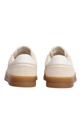 Sneakers Tommy Jeans Greenwich beige pour femme
