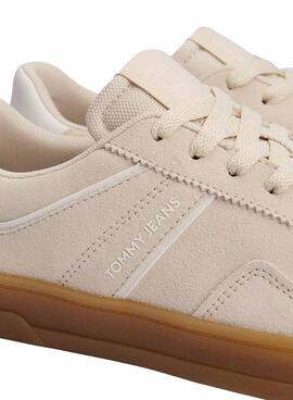 Sneakers Tommy Jeans Greenwich beige pour femme