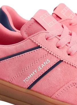 Sneakers Tommy Jeans Greenwich rose pour femme