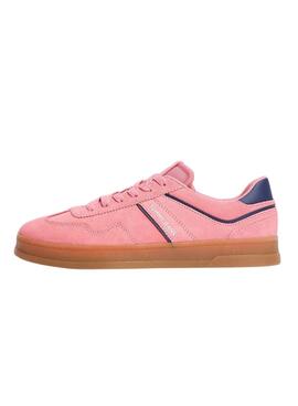 Sneakers Tommy Jeans Greenwich rose pour femme