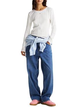 Sneakers Tommy Jeans Greenwich rose pour femme