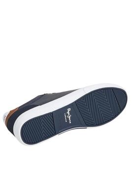 Chaussures Pepe Jeans Kenton Court bleu pour homme