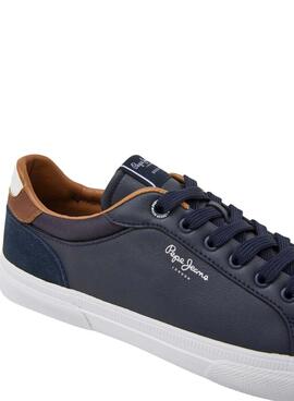 Chaussures Pepe Jeans Kenton Court bleu pour homme