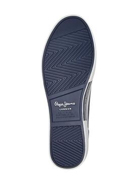Chaussures Pepe Jeans Kenton Court bleu pour homme