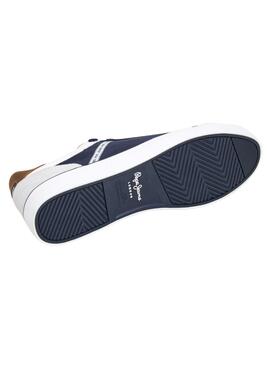 Chaussures Pepe Jeans Kenton bleu marine pour hommes