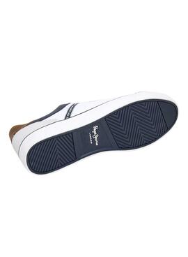 Chaussures Pepe Jeans Kenton blanches pour homme