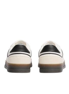 Sneakers Tommy Jeans Greenwich blanc et noir pour homme