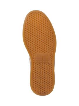 Chaussures Tommy Jeans Greemwich Platform rouge pour femme