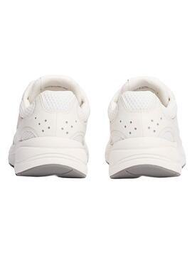Chaussures Tommy Jeans The Coney blanches pour femme