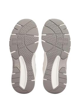 Chaussures Tommy Jeans The Coney blanches pour femme