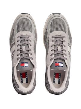 Chaussures Tommy Jeans Technical gris pour homme