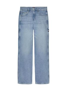 Jean Tommy Jeans Mia bleu pour femme