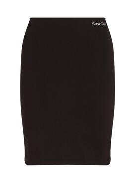 Jupe Calvin Klein Jeans Milano noir pour femme
