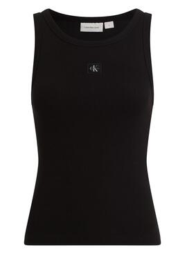 Débardeur noir pour femme Calvin Klein Jeans
