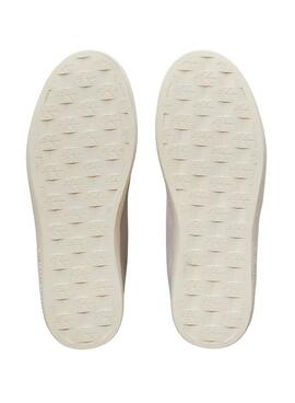 Sneakers Calvin Klein Jeans Classic Cupsole gris pour femme.