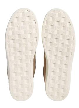 Sneakers Calvin Klein Jeans Classic Cupsole beige pour homme