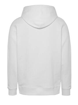 Sweatshirt Tommy Jeans DNA blanc pour homme