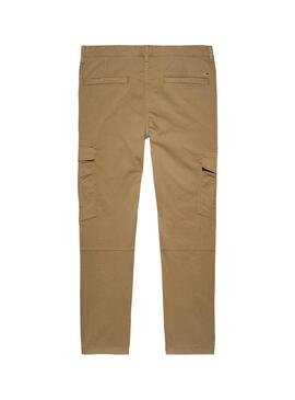 Pantalon Tommy Jeans Austin chameau pour homme