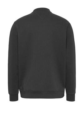 Sweatshirt Tommy Jeans Linear noir pour homme