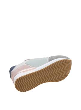 Chaussures Pepe Jeans Rusper Class turquoise pour femmes