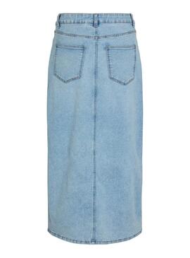 Jupe en denim Vila Vinus pour femme.
