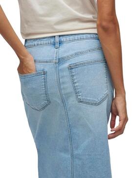 Jupe en denim Vila Vinus pour femme.