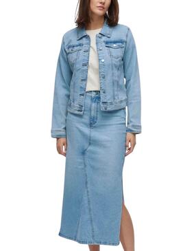 Veste en jean Vila Vinus pour femme.