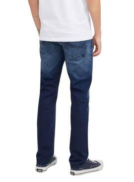 Jean Jack and Jones Mike en denim foncé pour homme