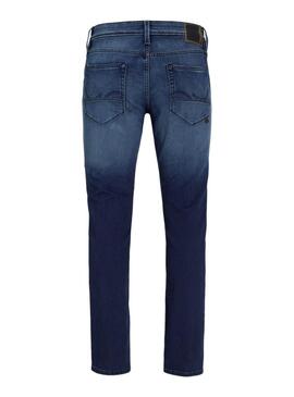 Jean Jack and Jones Mike en denim foncé pour homme
